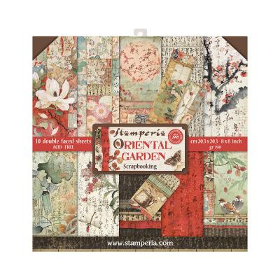 Stamperia Oriental Garden Designpapier - Paper Pack